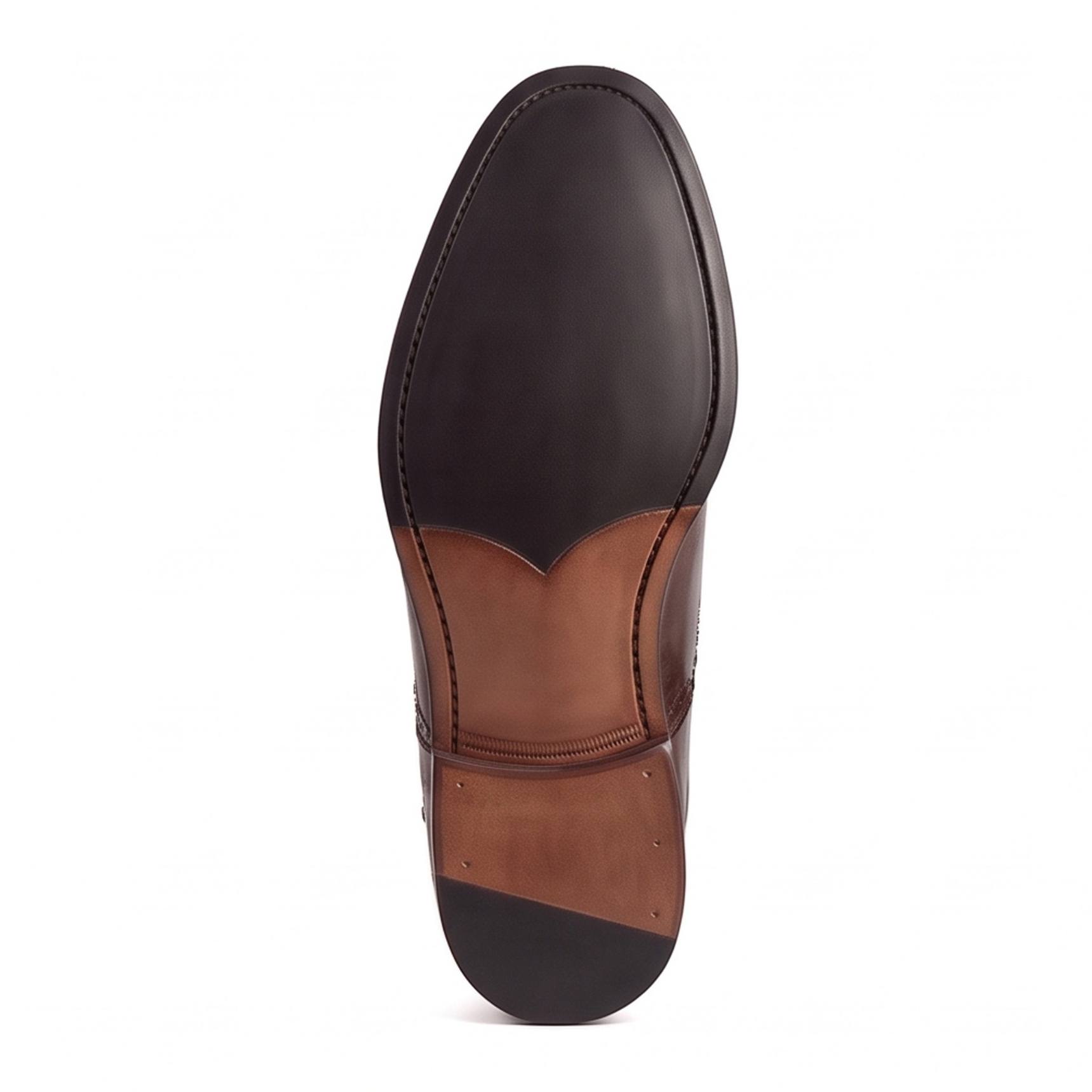 Wingtip Derby for Men in Patina Dark Brown