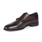 The Windsor - Double Monk Strap Leather Shoes