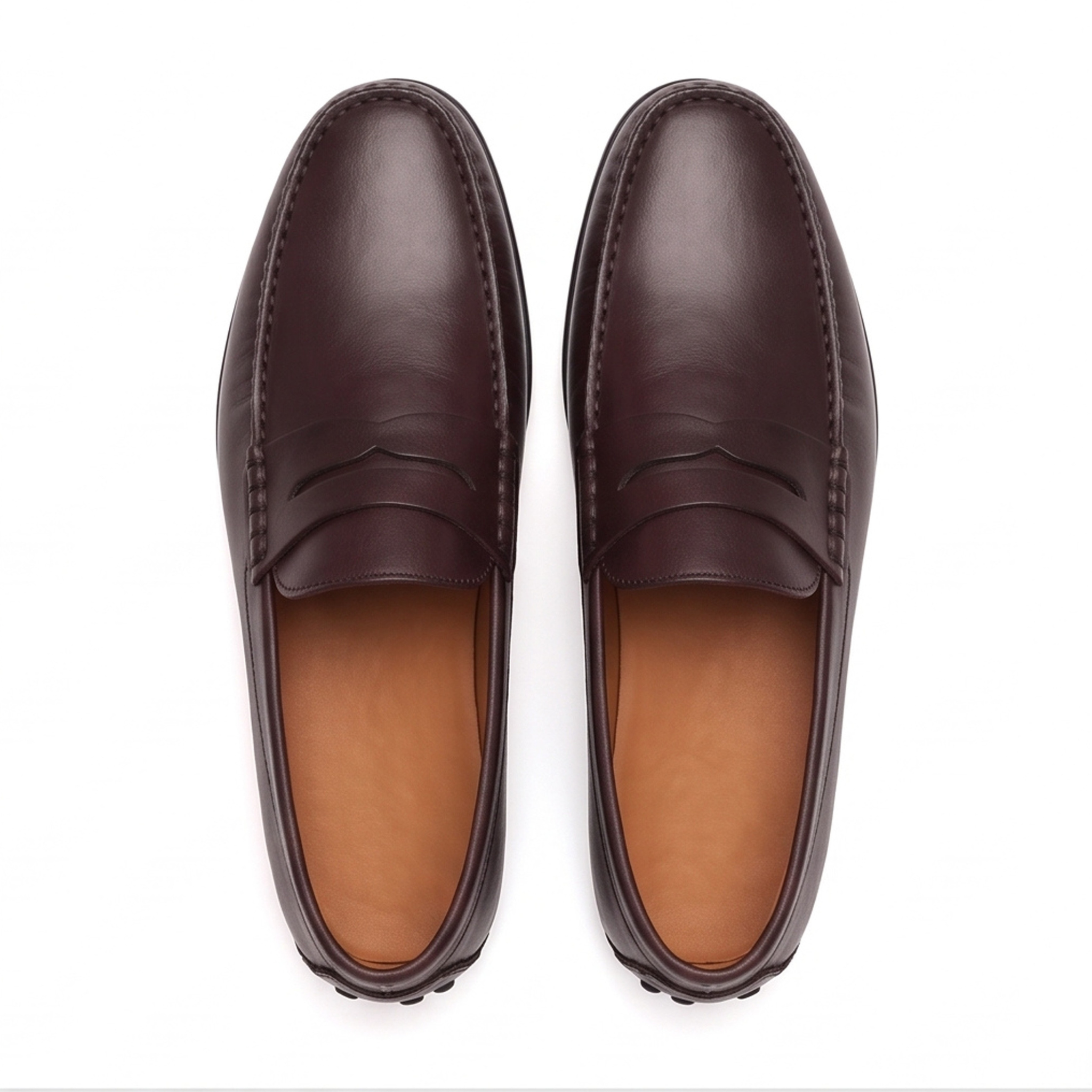 Tuscan – Men's Handmade Leather Moccasins (Brown)