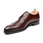 Executive Single Monk Strap Leather Shoes