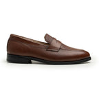 J.M. Weston 180 Moccasin Full Grain Leather Loafers