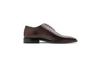 Wholecut Leather Oxford Lace-up Shoes