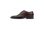 Wholecut Leather Oxford Lace-up Shoes