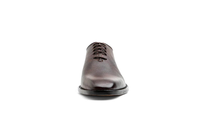 Wholecut Leather Oxford Lace-up Shoes
